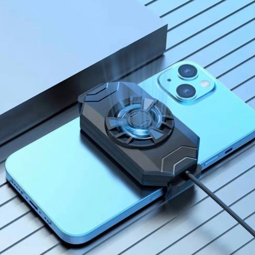 iPhone/Android Cooling Fan, Keeping Your Mobile Device Cool During Heavy Use